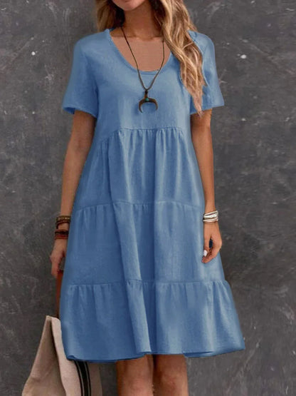 Lebendig und einzigartig Kleid