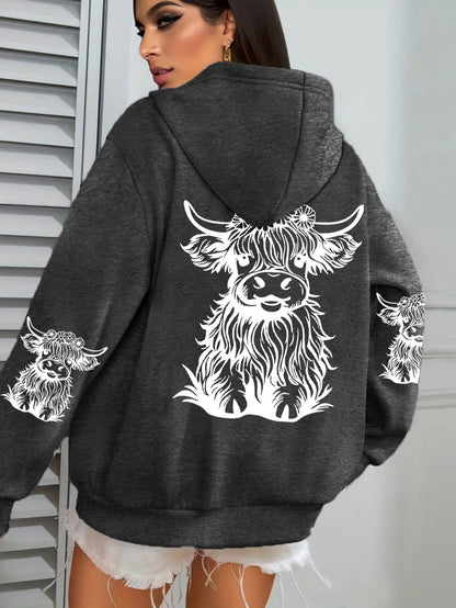 Luxuriös und anmutig Kapuzenpullover