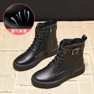 Stützende und trendige orthopädische Stiefel
