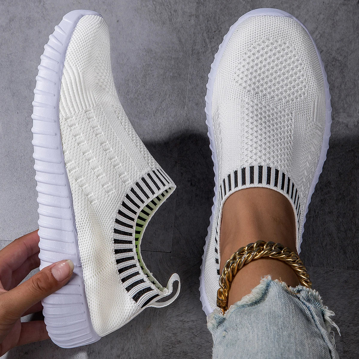 Vielseitige und stützende orthopädische Turnschuhe