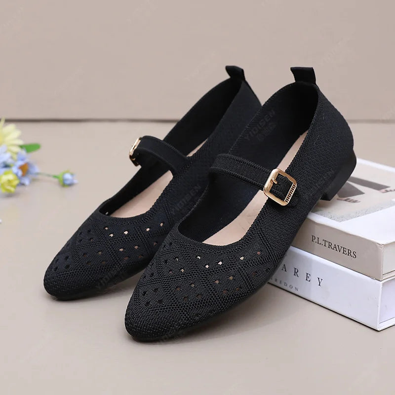 Lässige und stützende orthopädische Ballerinas