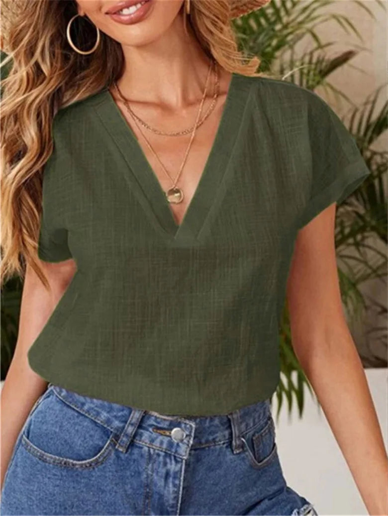 Luxuriös und anmutig Bluse
