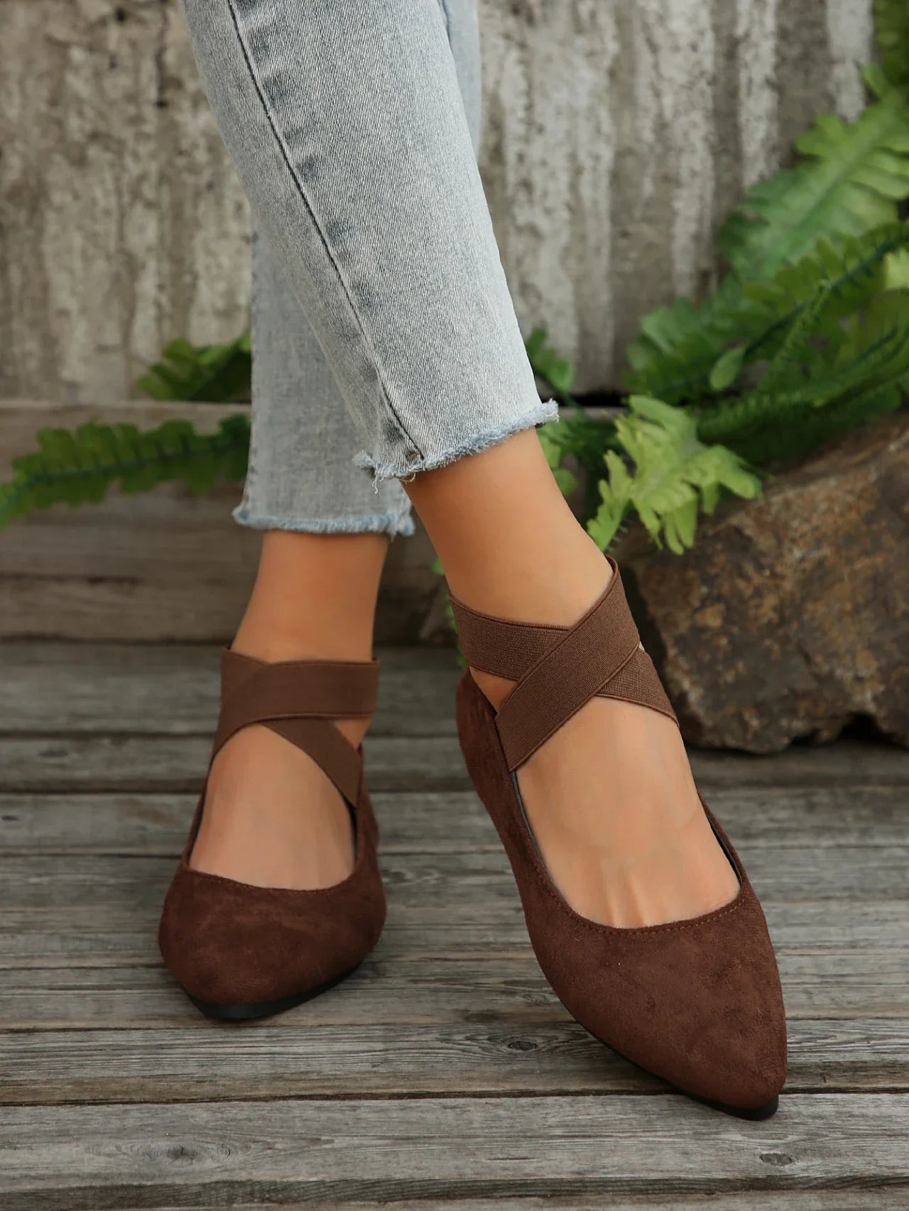 Lässige und stützende orthopädische Schuhe