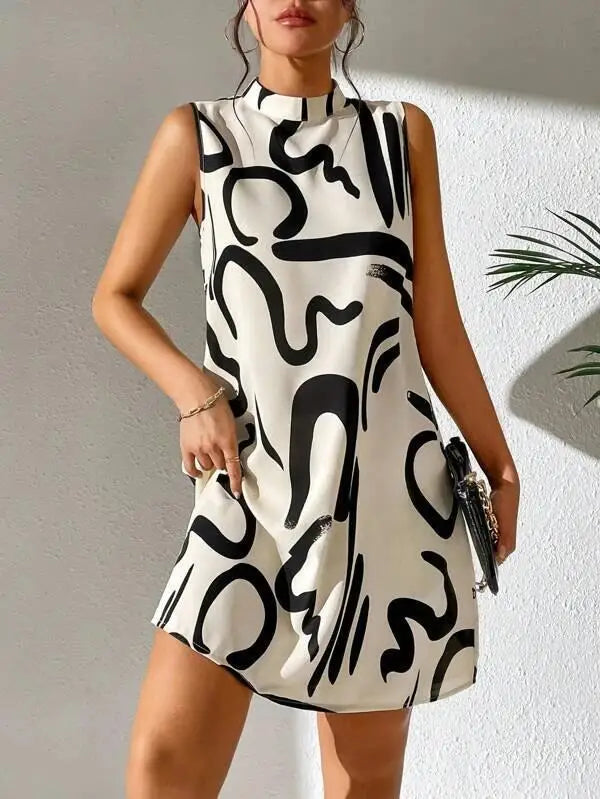 Lebendig und einzigartig Kleid