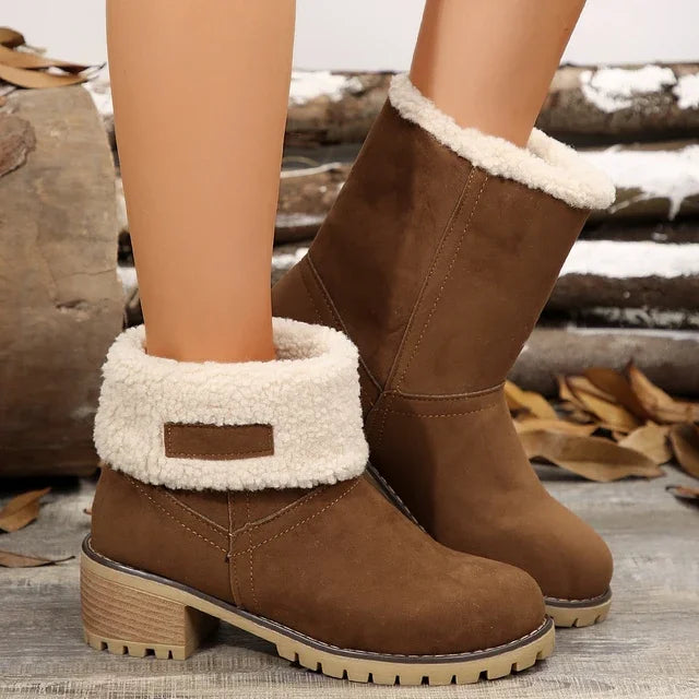 Stützende und trendige orthopädische Stiefel