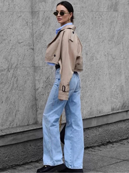 Anmutig gestaltete Jacke