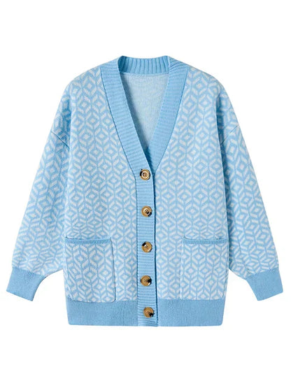 MW | Eleganter Strick-Cardigan mit Knopfleiste