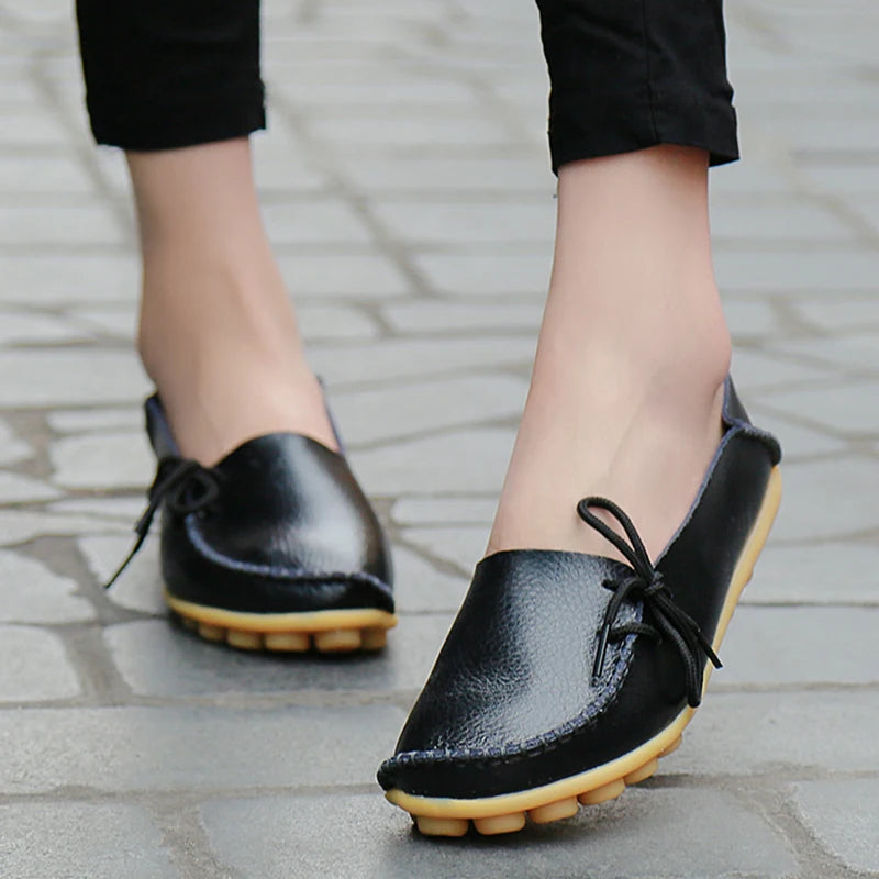 Modische und stützende orthopädische Ballerinas