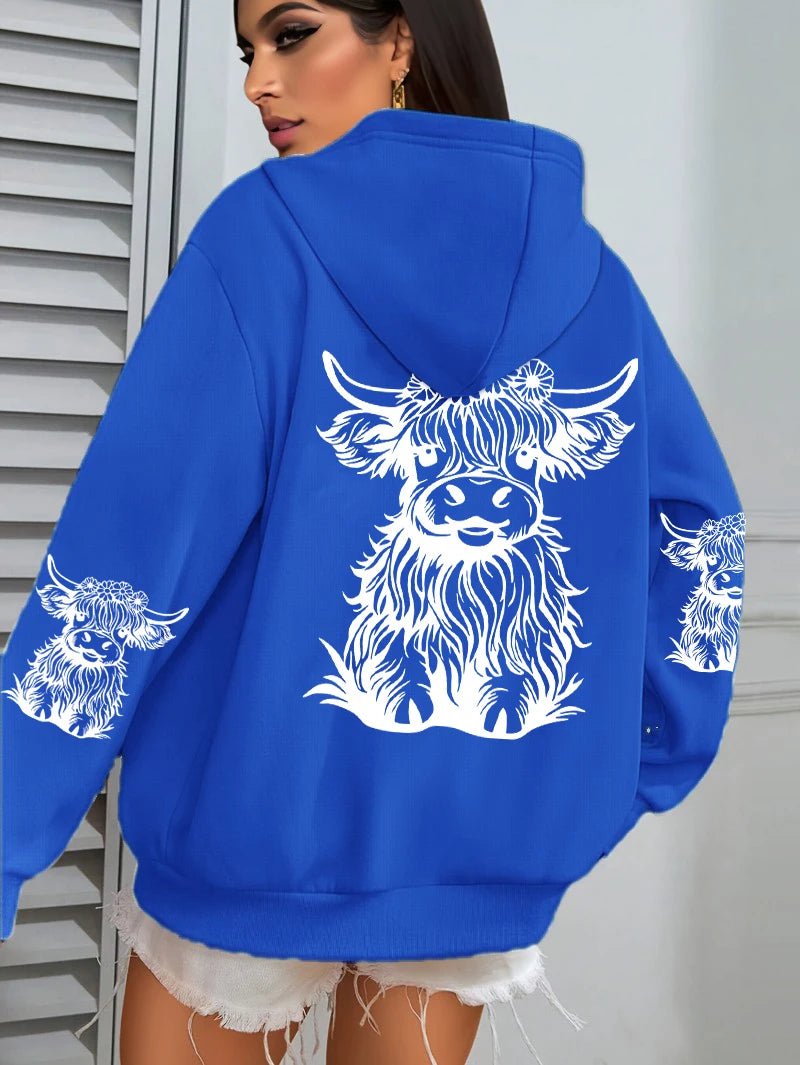 Luxuriös und anmutig Kapuzenpullover