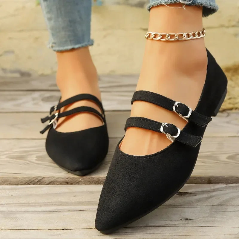 Elegante und stützende orthopädische Ballerinas