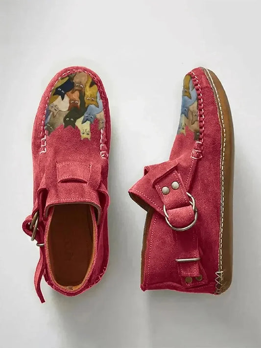 Modische und stützende orthopädische Stiefel