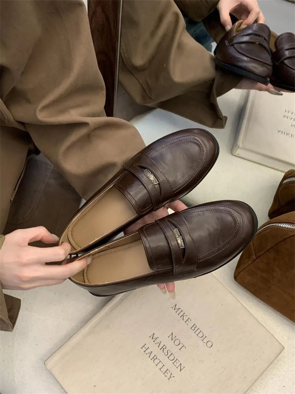 Modische und stützende orthopädische Ballerinas