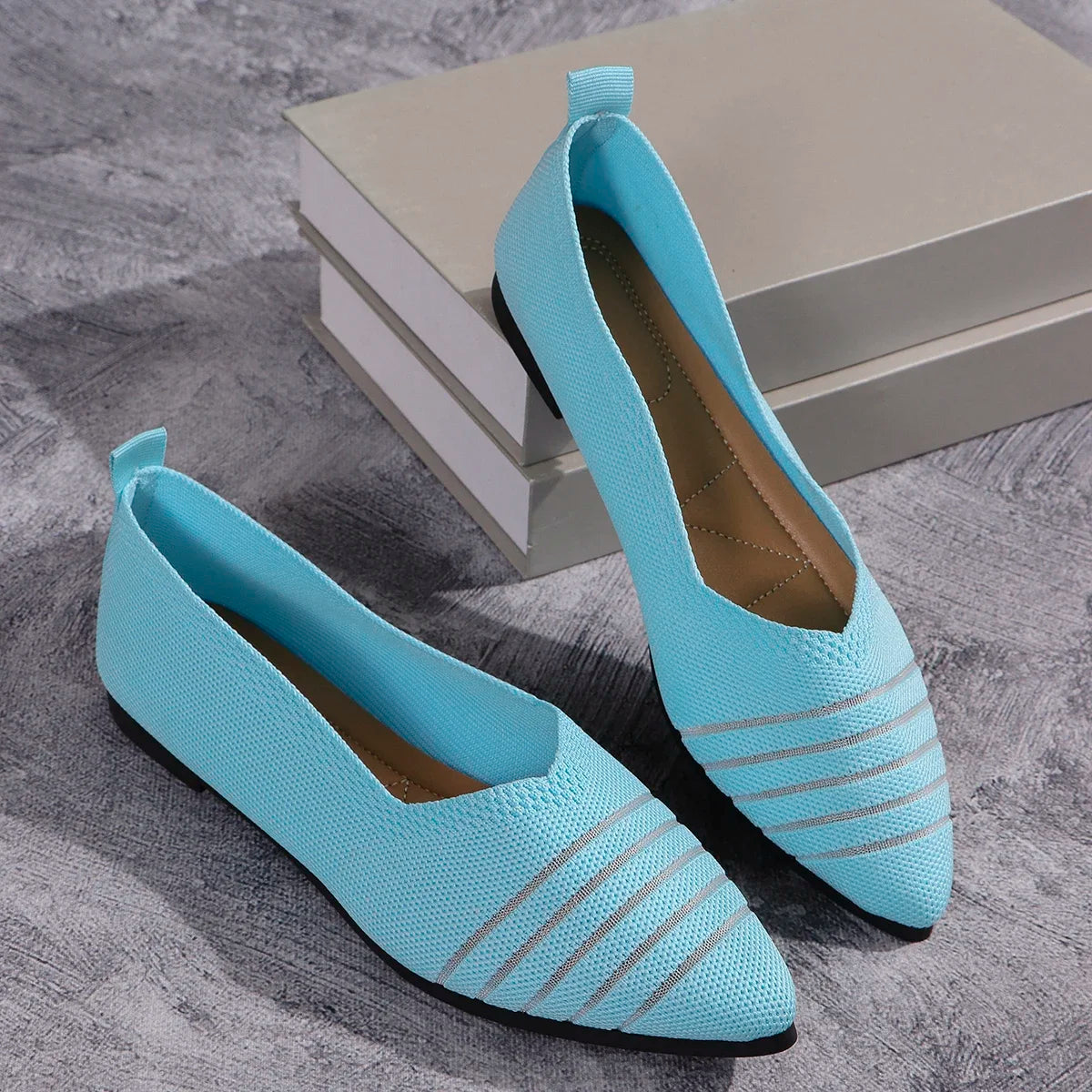 Stützende und stilvolle orthopädische Ballerinas