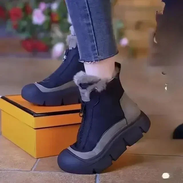 Modische und stützende orthopädische Stiefel