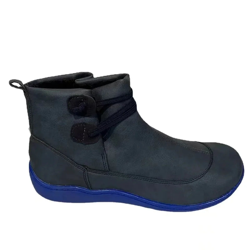 Lässige und stützende orthopädische Stiefel