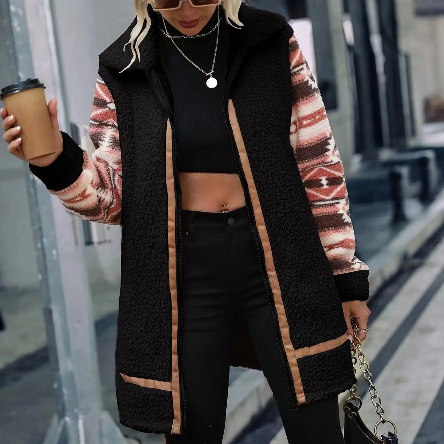 MW | Trendy Zip Jacket für Frauen