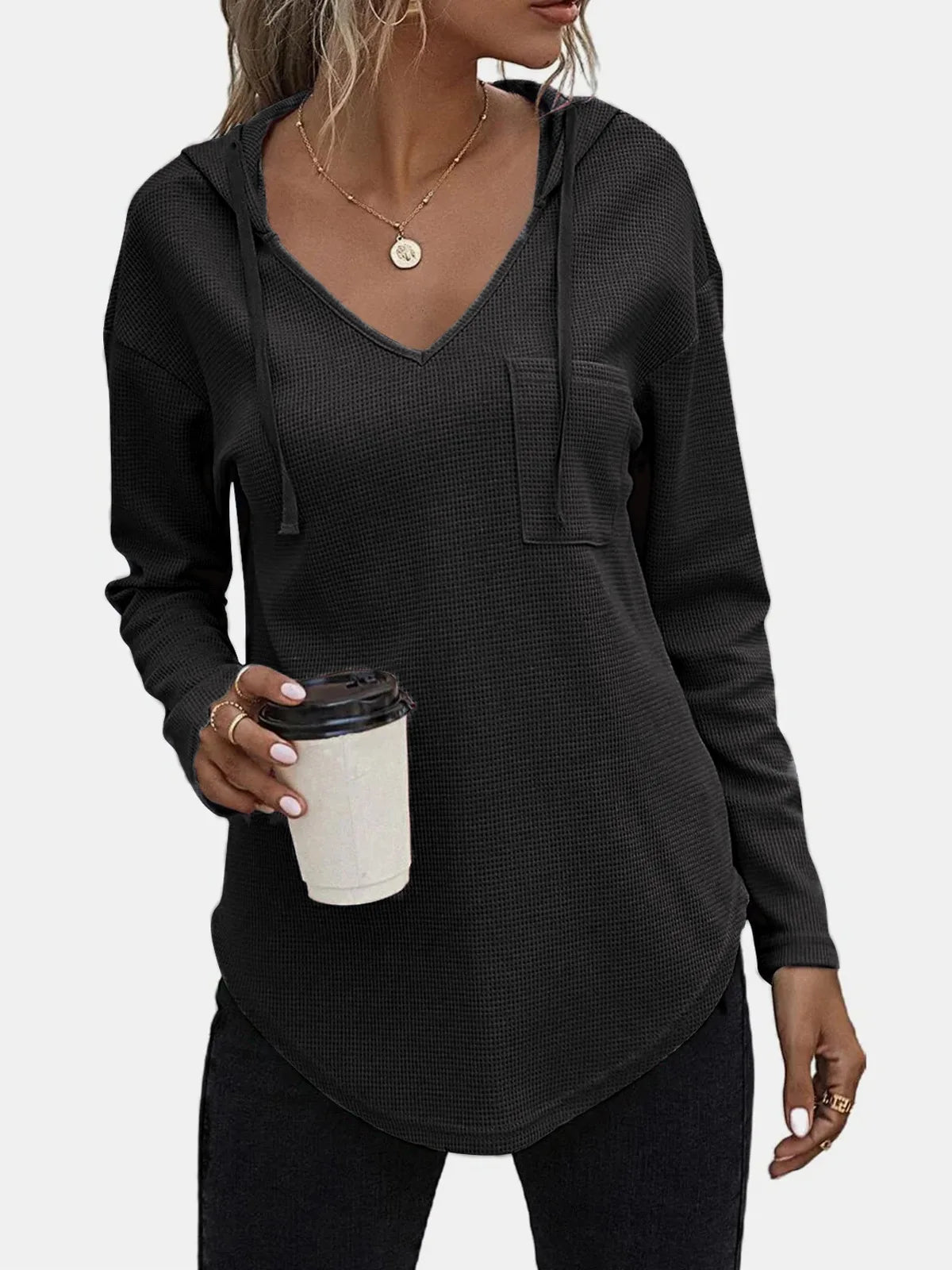 Gemütlich und schick Kapuzenpullover