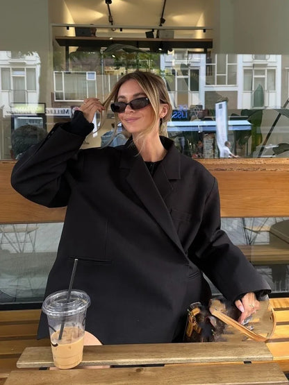 MW | Übergroßer Blazer mit einem Twist