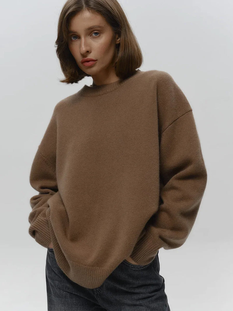 Luxuriös und anmutig Pullover