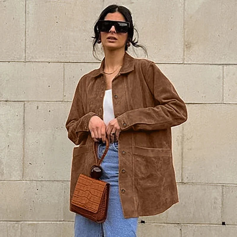 Zeitloser Vintage-Stil Jacke