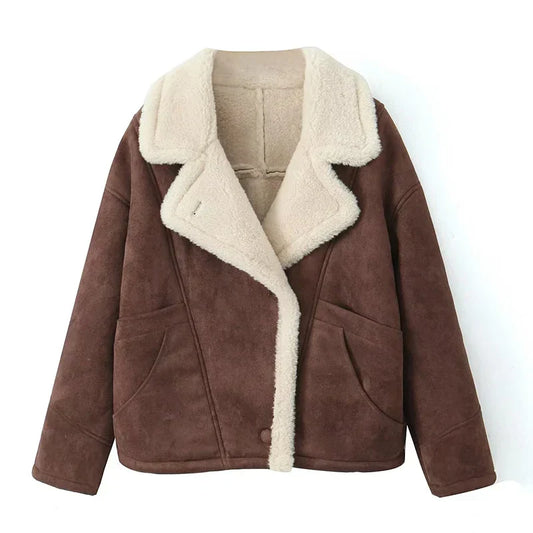 Anmutig gestaltete Jacke