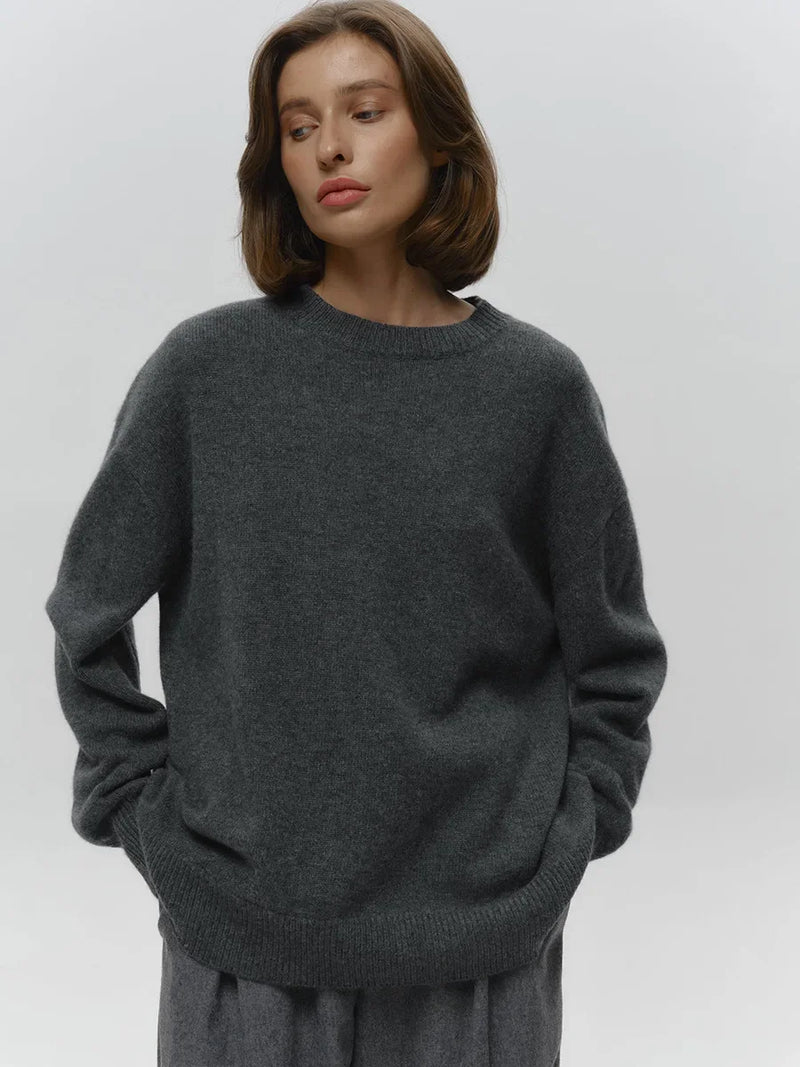 Luxuriös und anmutig Pullover