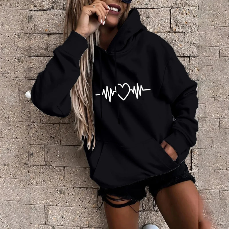Cool und lässig Kapuzenpullover
