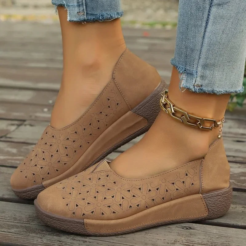 Stützende und stilvolle orthopädische Ballerinas