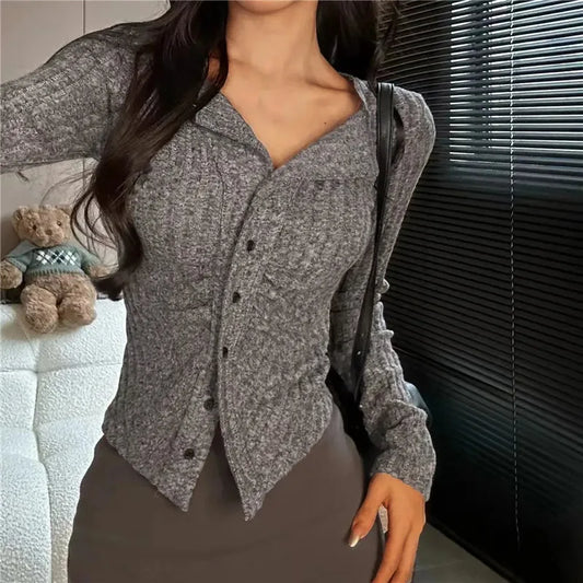 MW | Gestrickter Pulloverkragen