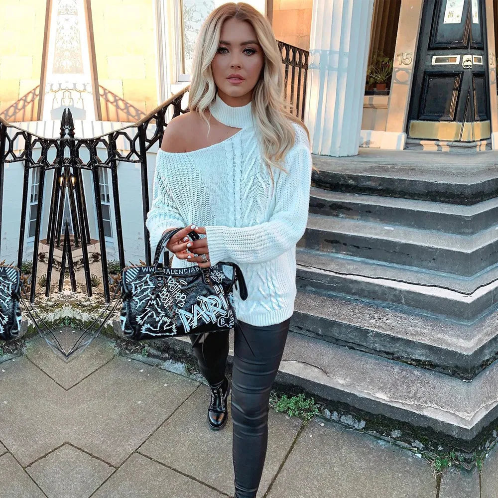 MW | Bare Shoulders Pullover gestrickt