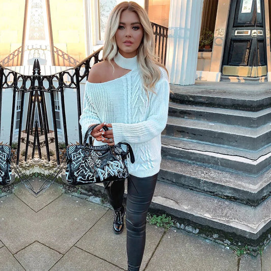 MW | Bare Shoulders Pullover gestrickt