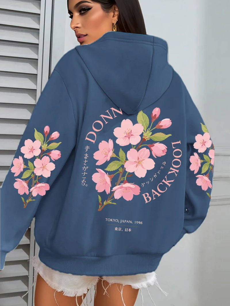 Schlicht und elegant Kapuzenpullover