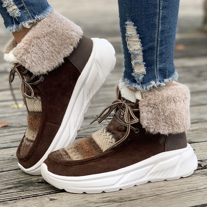 Stützende und trendige orthopädische Stiefel