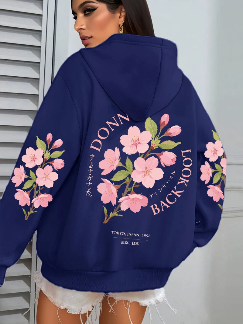 Schlicht und elegant Kapuzenpullover
