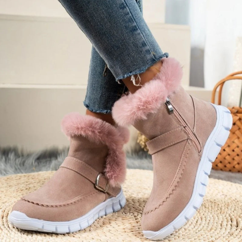 Stützende und trendige orthopädische Stiefel
