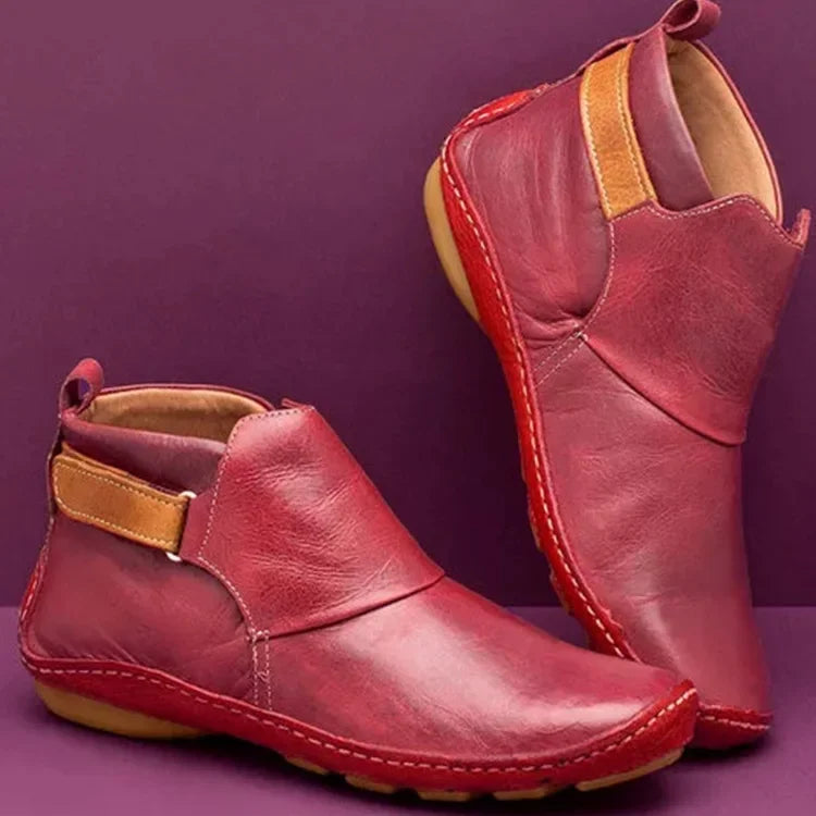 Modische und stützende orthopädische Stiefel