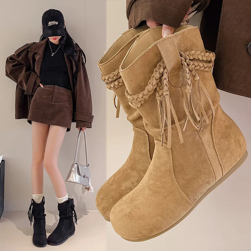 Stützende und stilvolle orthopädische Stiefel