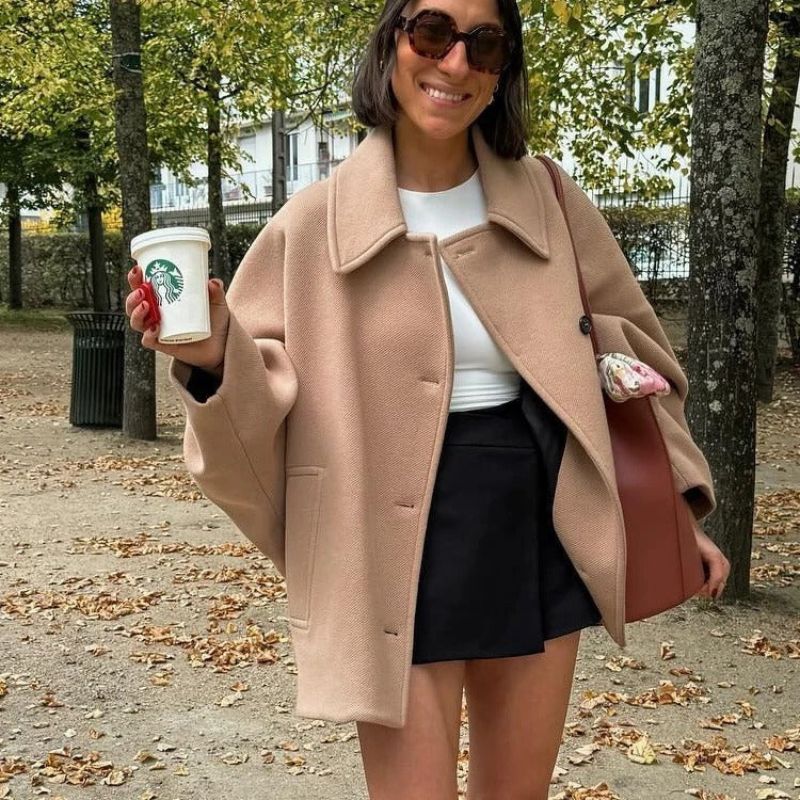 Zeitloser Vintage-Stil Jacke