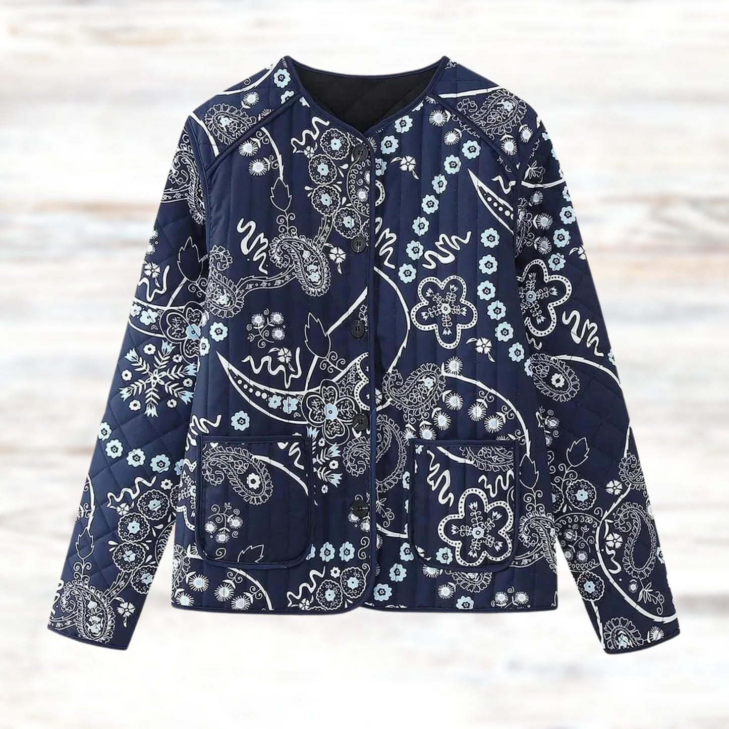 Klassisch gestaltete Jacke