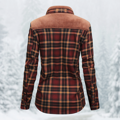 MW | Flanell-Wanderjacke für Frauen