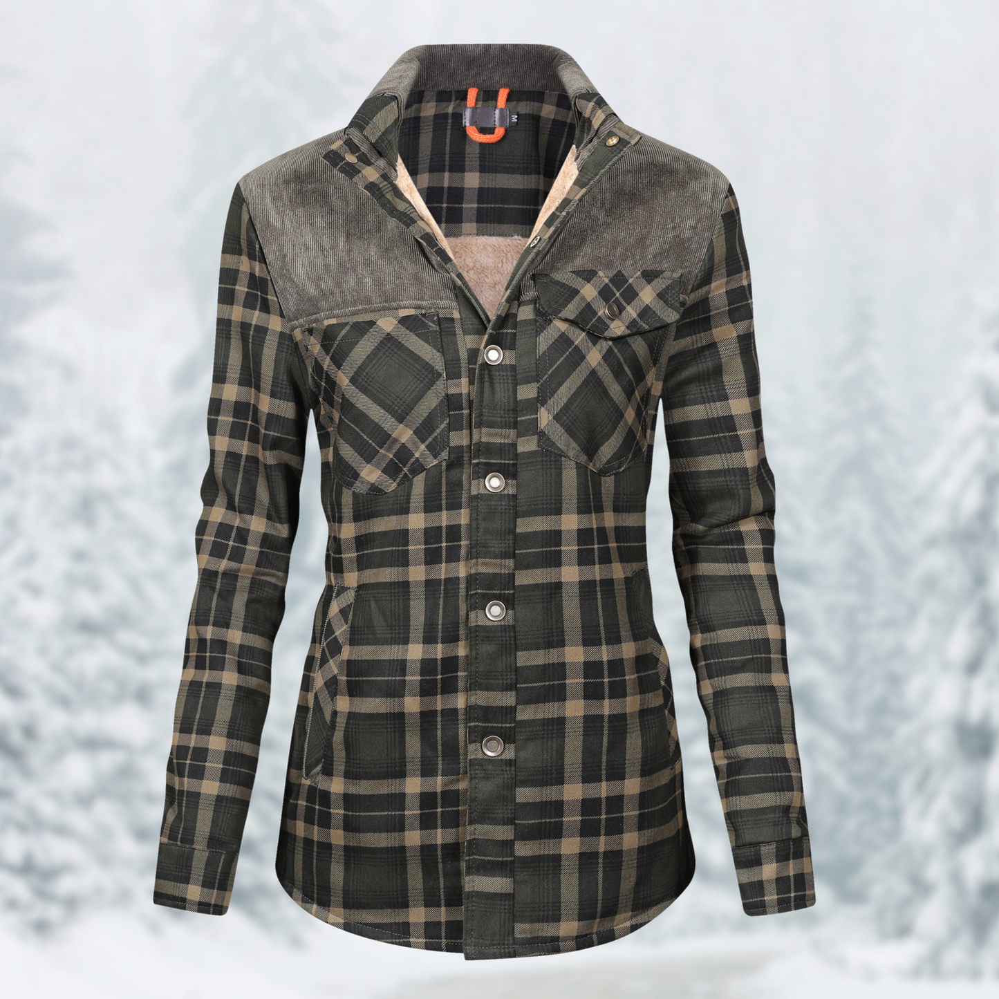 MW | Flanell-Wanderjacke für Frauen