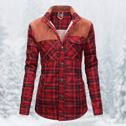 MW | Flanell-Wanderjacke für Frauen