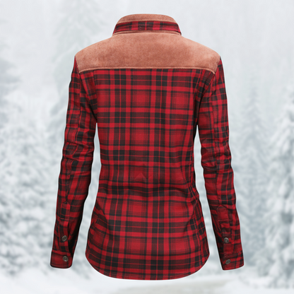MW | Flanell-Wanderjacke für Frauen