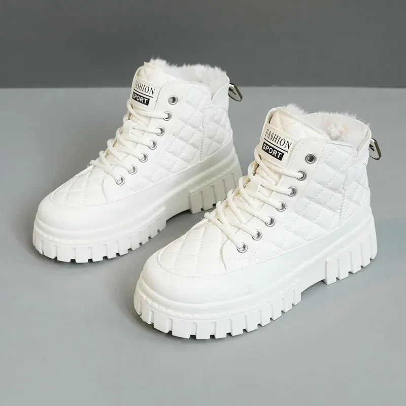 Lässige und stützende orthopädische Stiefel