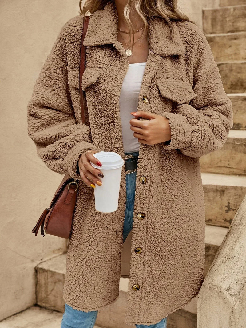 Anmutig gestaltete Jacke