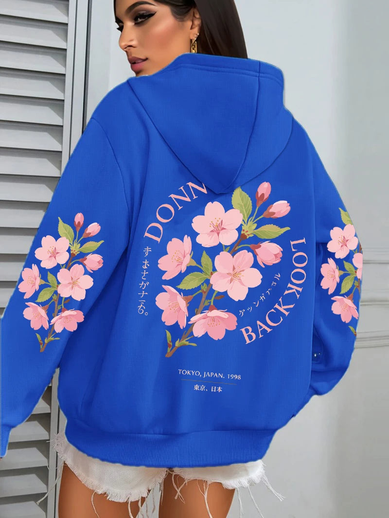 Schlicht und elegant Kapuzenpullover