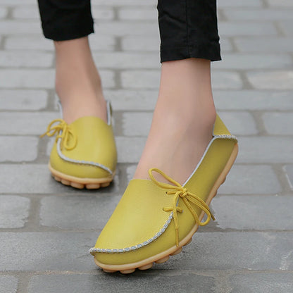 Modische und stützende orthopädische Ballerinas