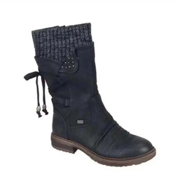 Lässige und stützende orthopädische Stiefel