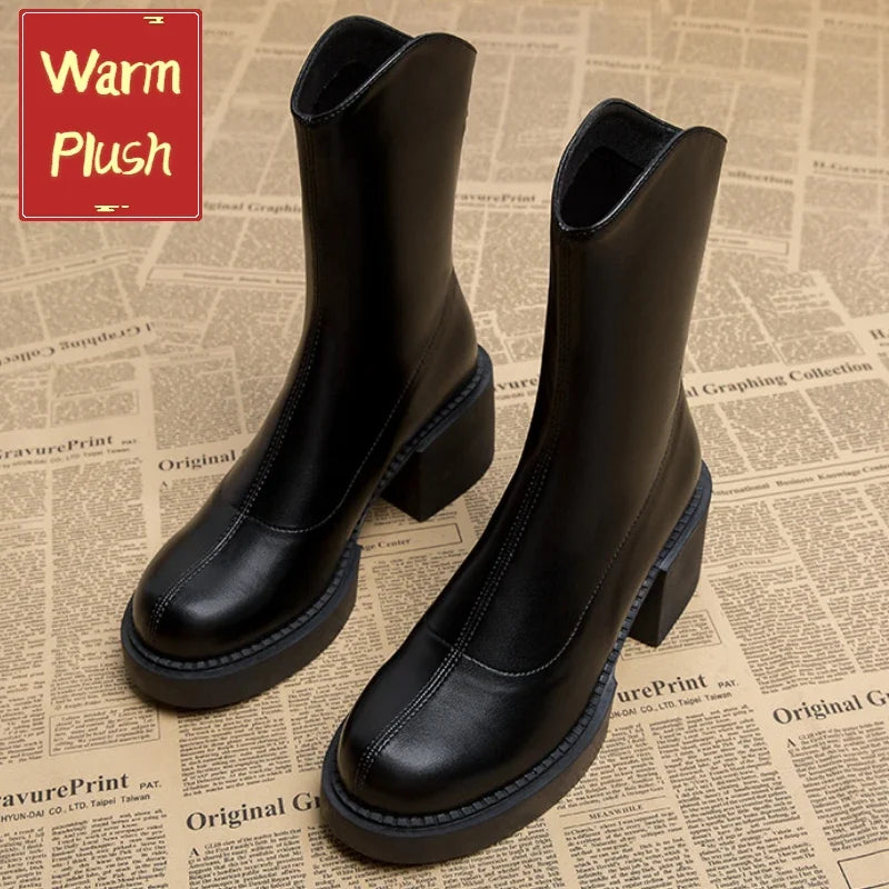 Elegante und stützende orthopädische Stiefel