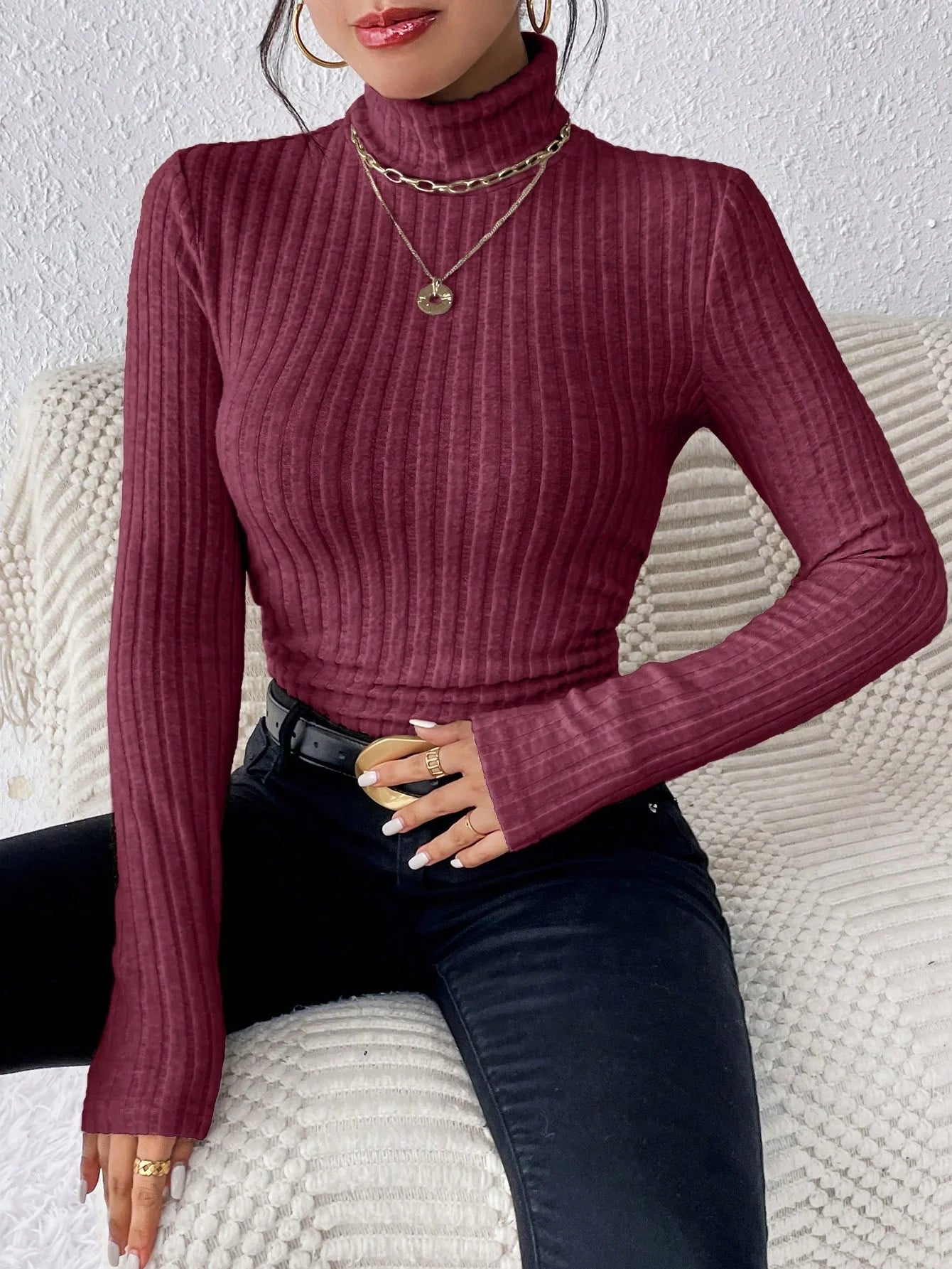 Schlicht und elegant Pullover